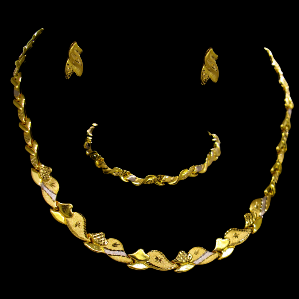 21K Short Necklace Set – SW27300